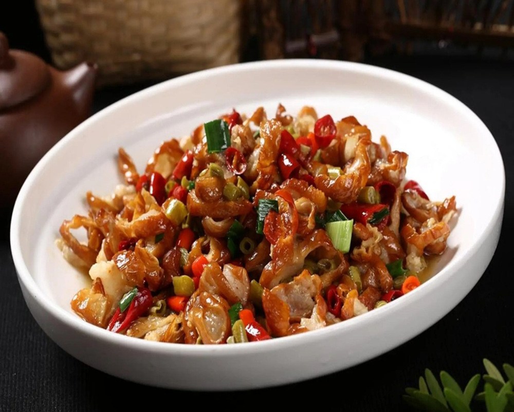 小炒腊猪大肠